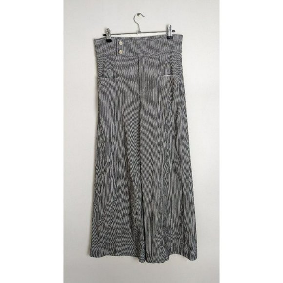 Scanlan Theodore Striped Wide Leg Pants Size 10 - Picture 1 of 10